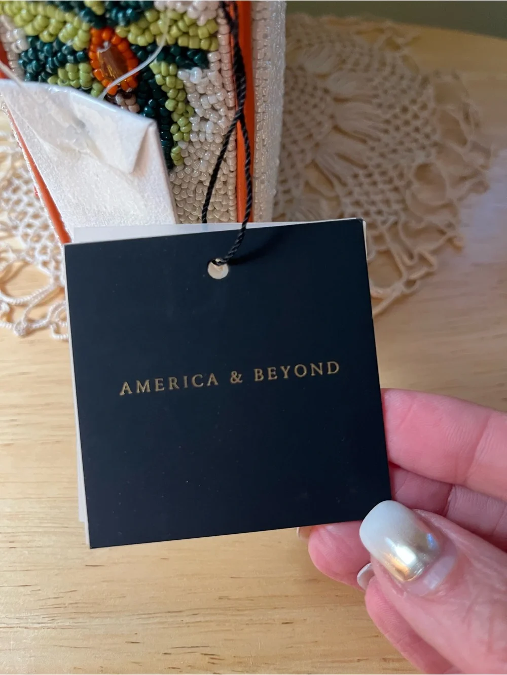 America and Beyond Rio Rhythm Beaded Bag